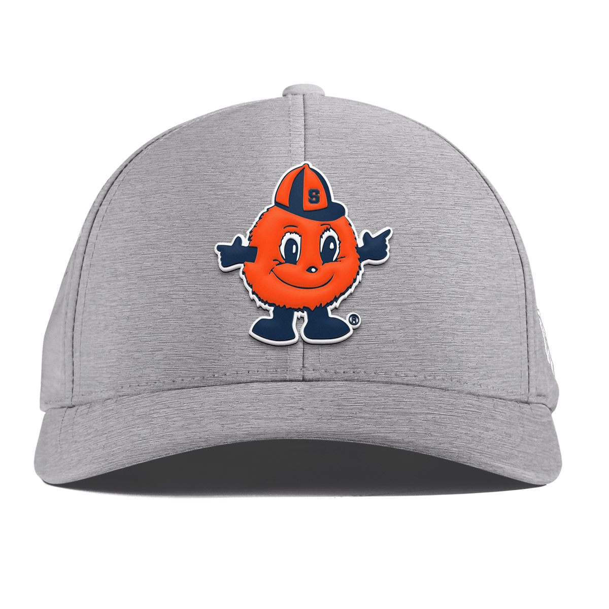 Syracuse University "Otto The Orange" Curved Performance Heather Gray