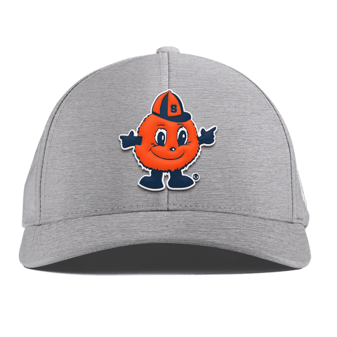 Syracuse University "Otto The Orange" Curved Performance Heather Gray