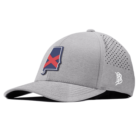 Alabama Patriot Series Curved Performance Heather Gray