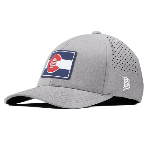 Colorado Patriot Series Curved Performance Heather Gray 