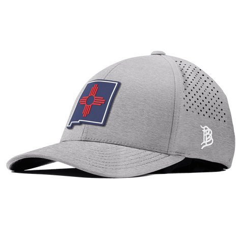 New Mexico Patriot Series Curved Performance Heather Gray