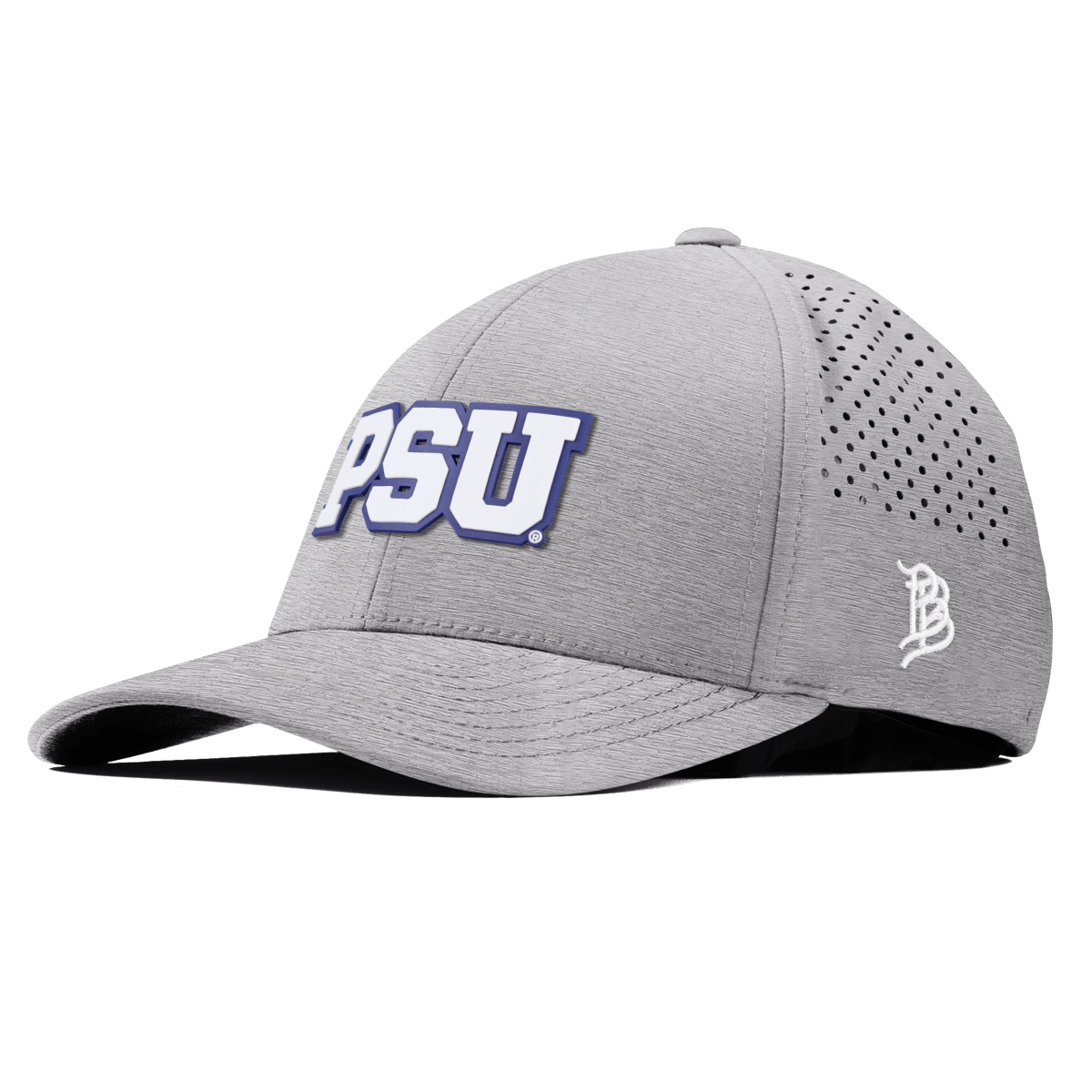 Pennsylvania State University "Penn State Block" Curved Performance Heather Gray
