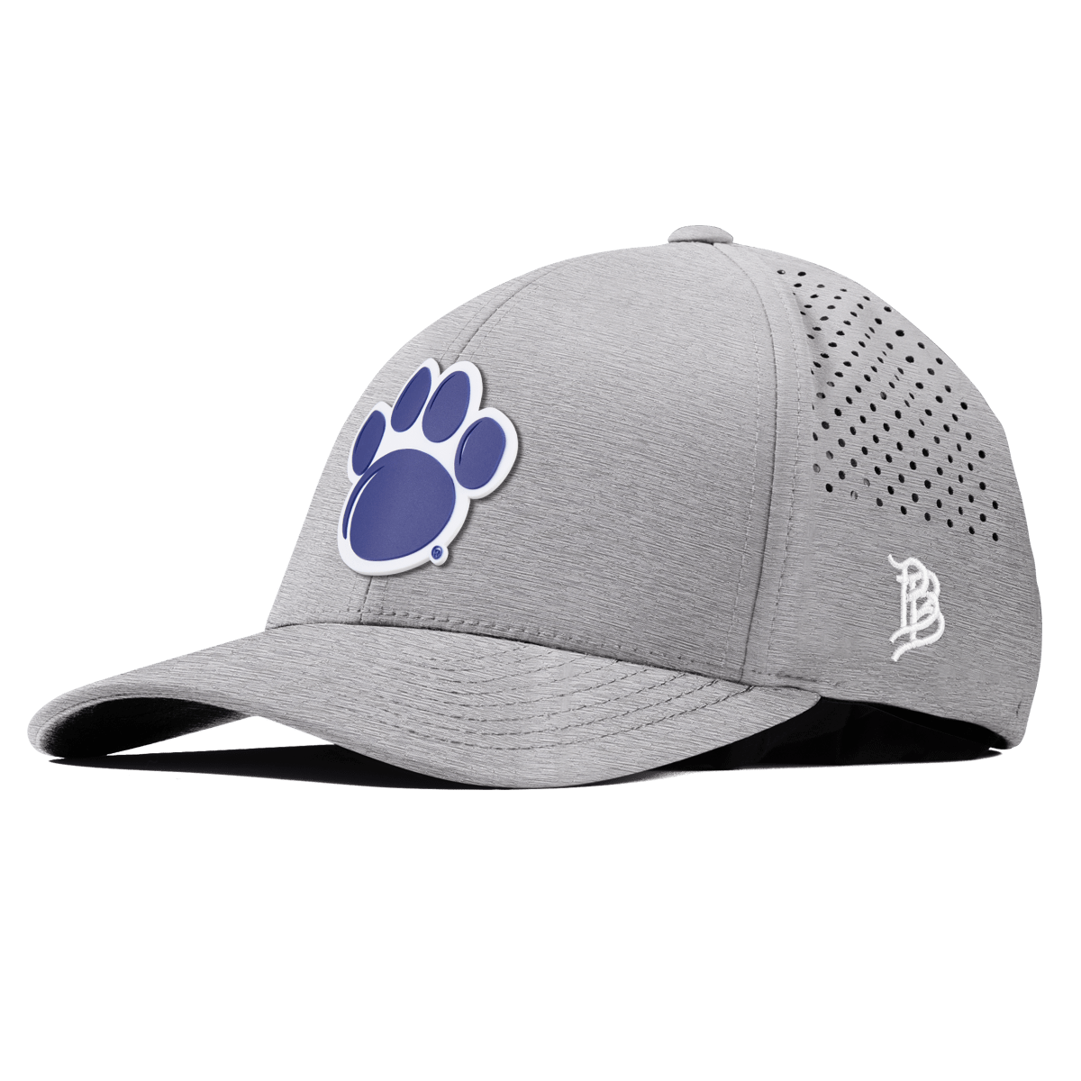 Pennsylvania State University "Penn State Paw" Curved Performance Heather Gray