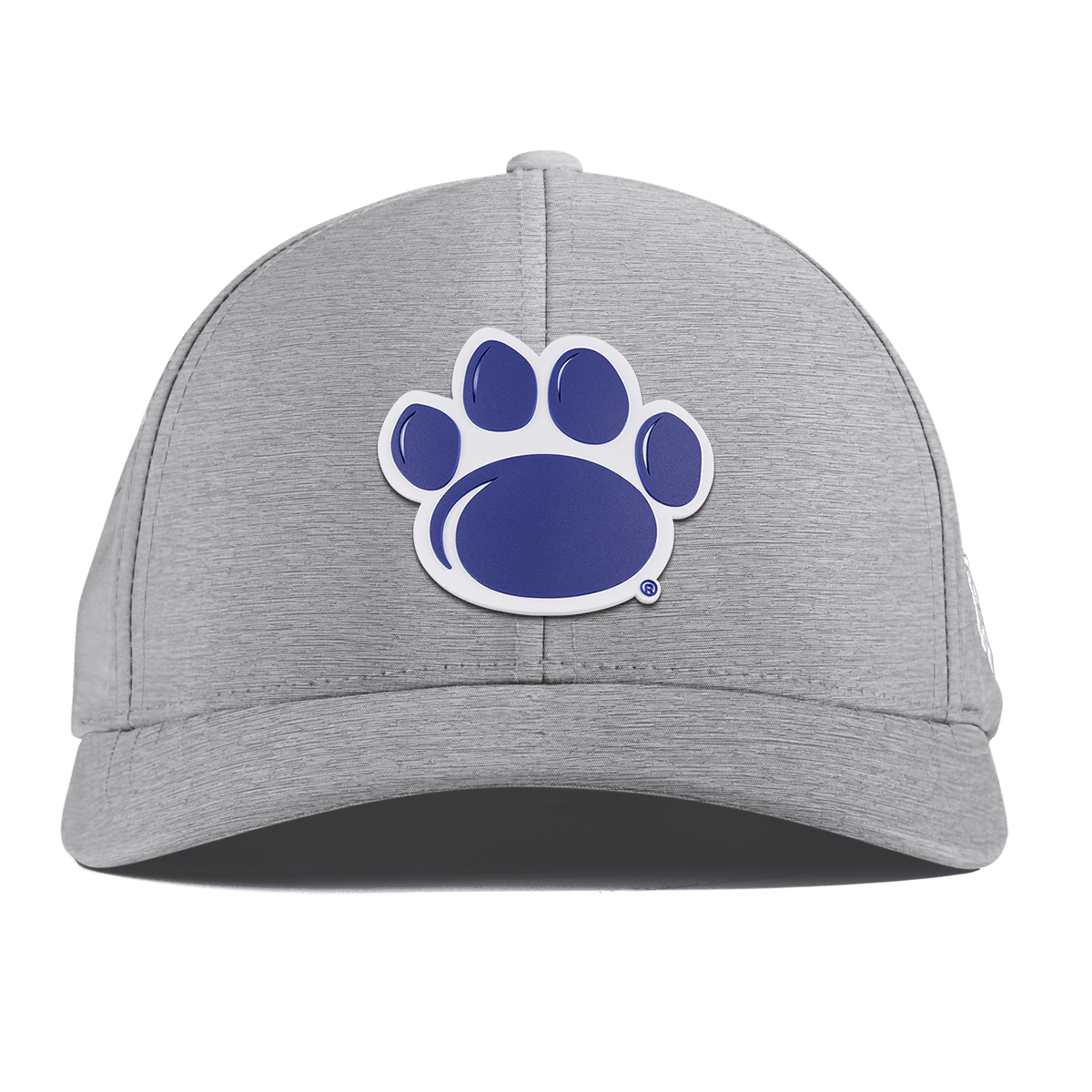 Pennsylvania State University "Penn State Paw" Curved Performance Heather Gray