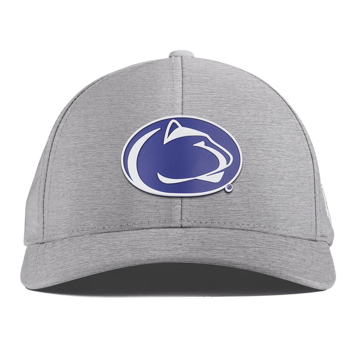 Pennsylvania State University "Penn State Team Logo" Curved Performance Heather Gray