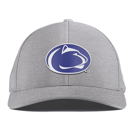 Pennsylvania State University "Penn State Team Logo" Curved Performance Heather Gray