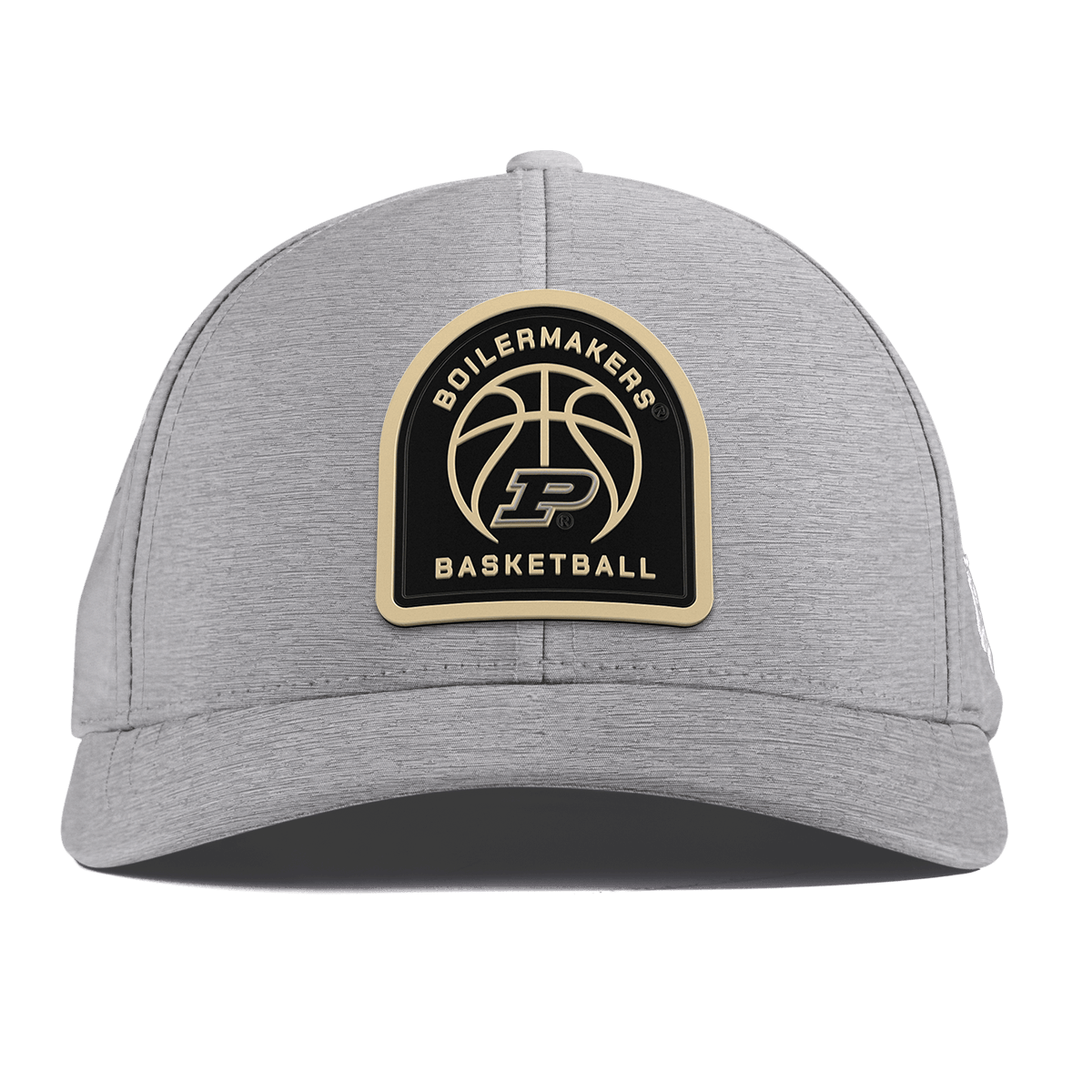 Purdue University "Purdue Basketball" Curved Performance Heather Gray