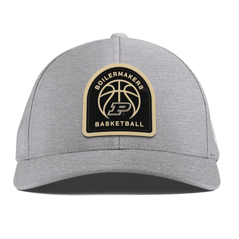 Purdue University "Purdue Basketball" Curved Performance Heather Gray