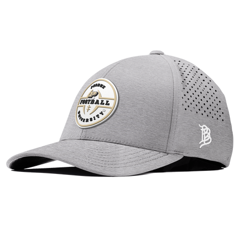 Purdue University "Purdue Football Legacy" Curved Performance Heather Gray