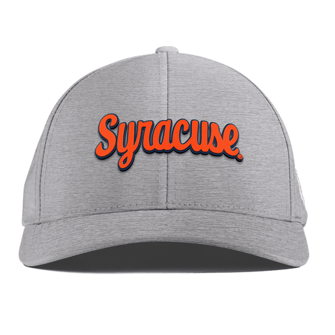 Syracuse University "Syracuse Throwback Script" Curved Performance Heather Gray