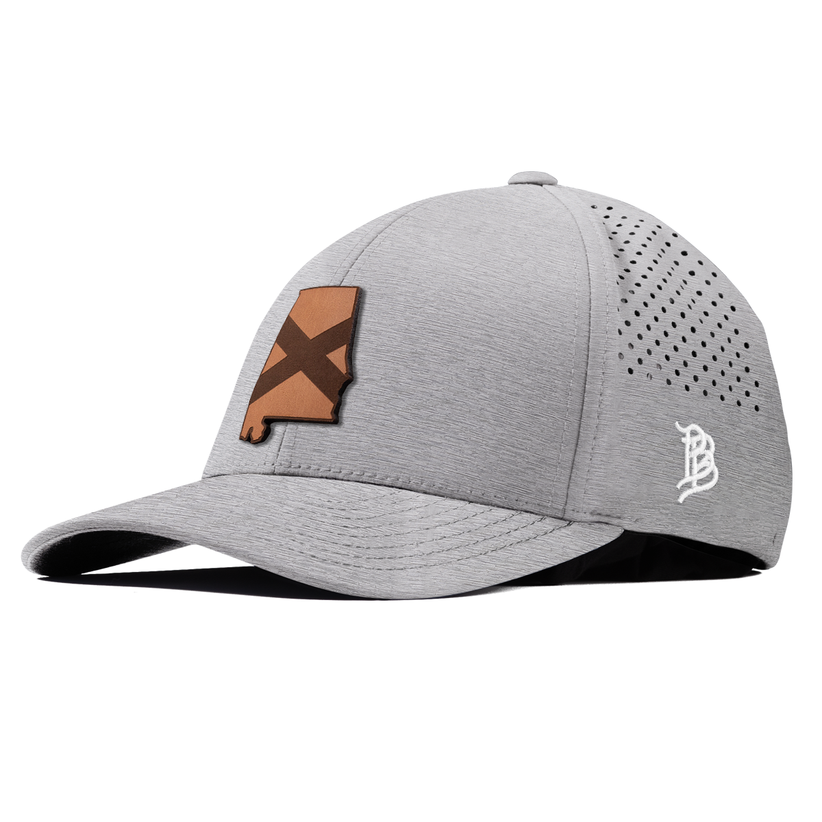 Alabama 22 Curved Performance Heather Gray