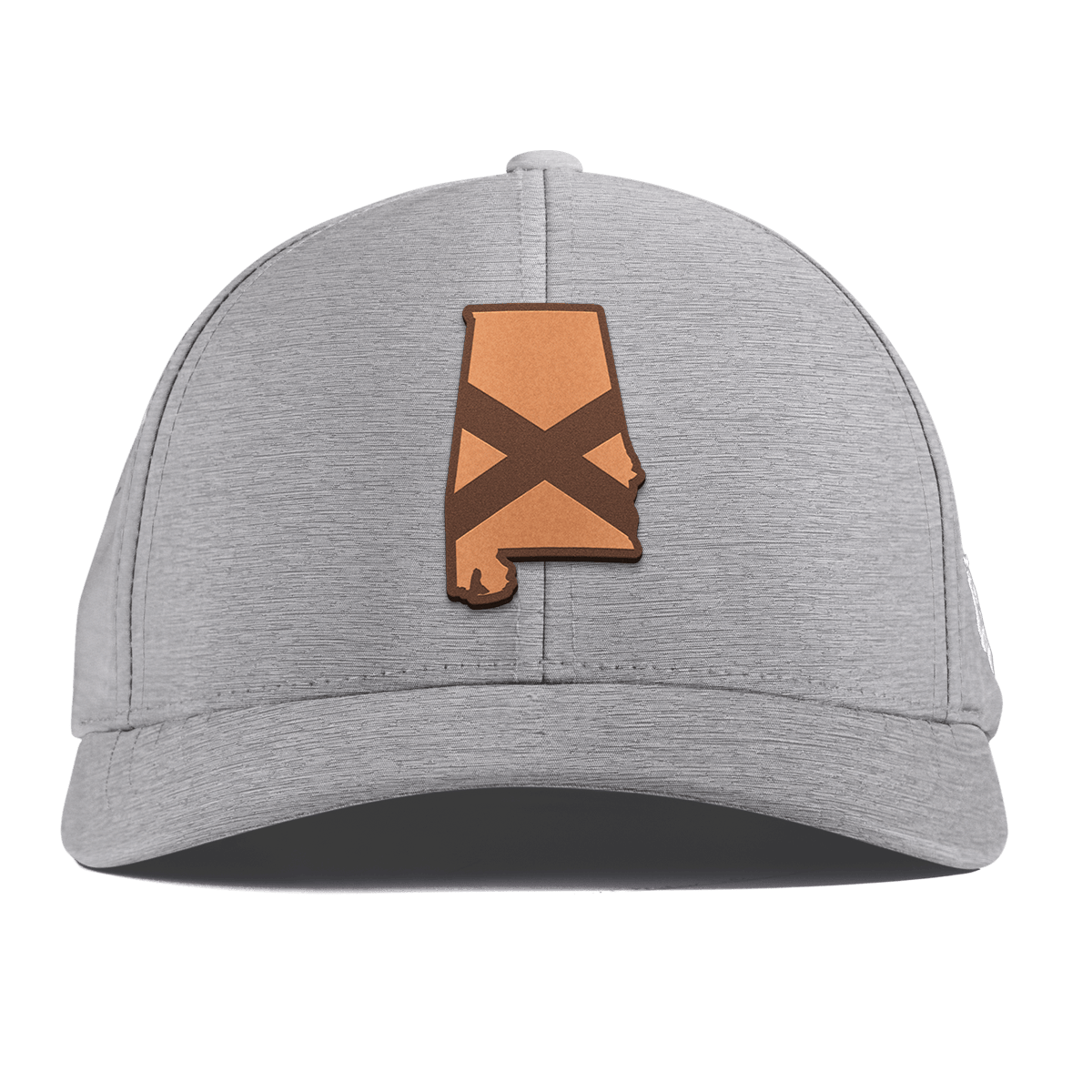 Alabama 22 Curved Performance Heather Gray