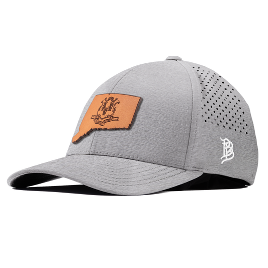 Connecticut 5 Curved Performance Heather Gray