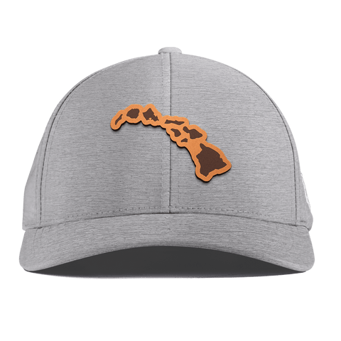 Hawaii 50 Curved Performance Heather Gray