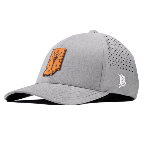 Indiana 19 Curved Performance Heather Gray