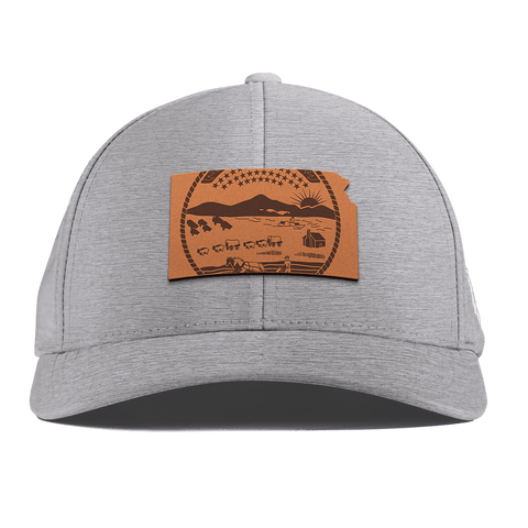 Kansas 34 Curved Performance Heather Gray