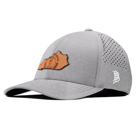 Kentucky 15 Curved Performance Heather Gray