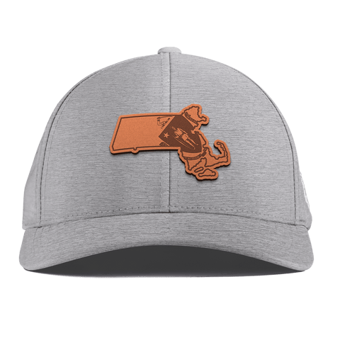 Massachusetts 6 Curved Performance Heather Gray