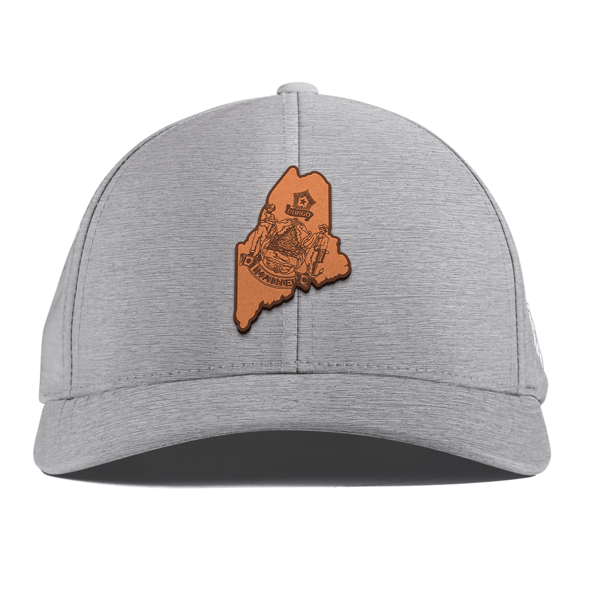 Maine 23 Curved Performance Heather Gray