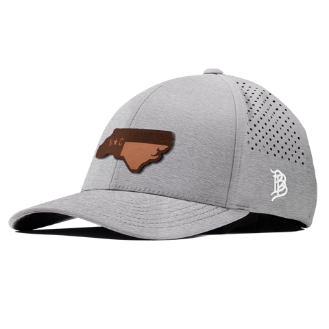 North Carolina 12 Curved Performance Heather Gray