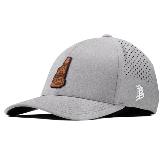 New Hampshire 9 Curved Performance Heather Gray
