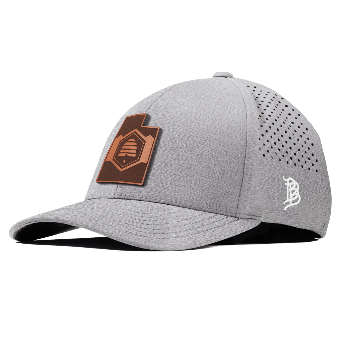 Utah 45 Curved Performance Heather Gray