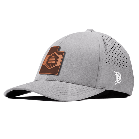 Utah 45 Curved Performance Heather Gray