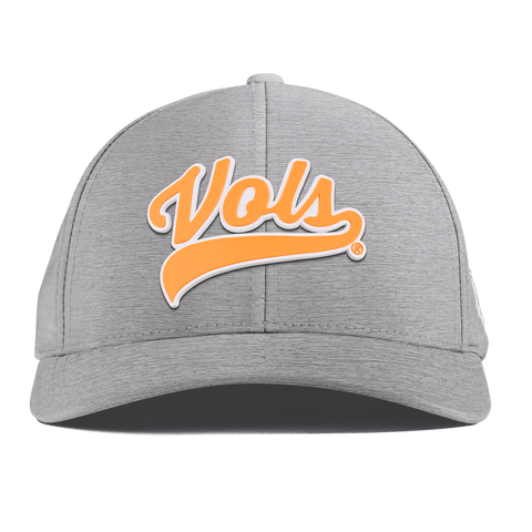 University of Tennessee "Tennessee Vols Script" Curved Performance Heather Gray