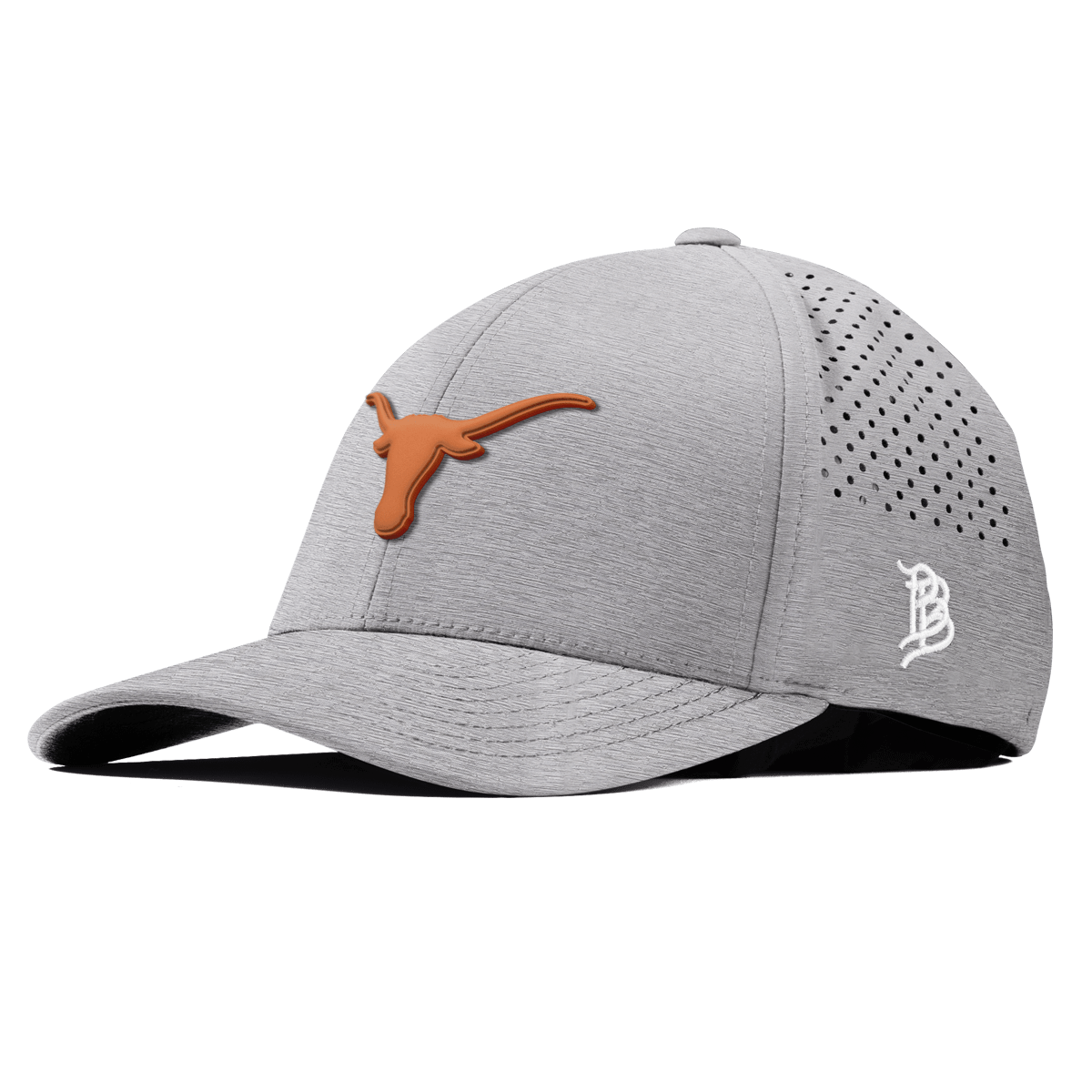 University of Texas "Texas Longhorn" Curved Performance Heather Gray