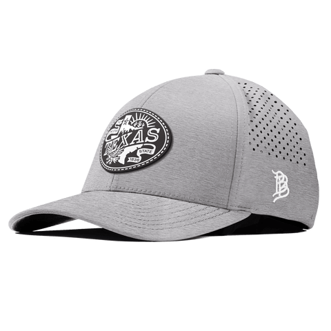 Texas Traveler Curved Performance Heather Gray