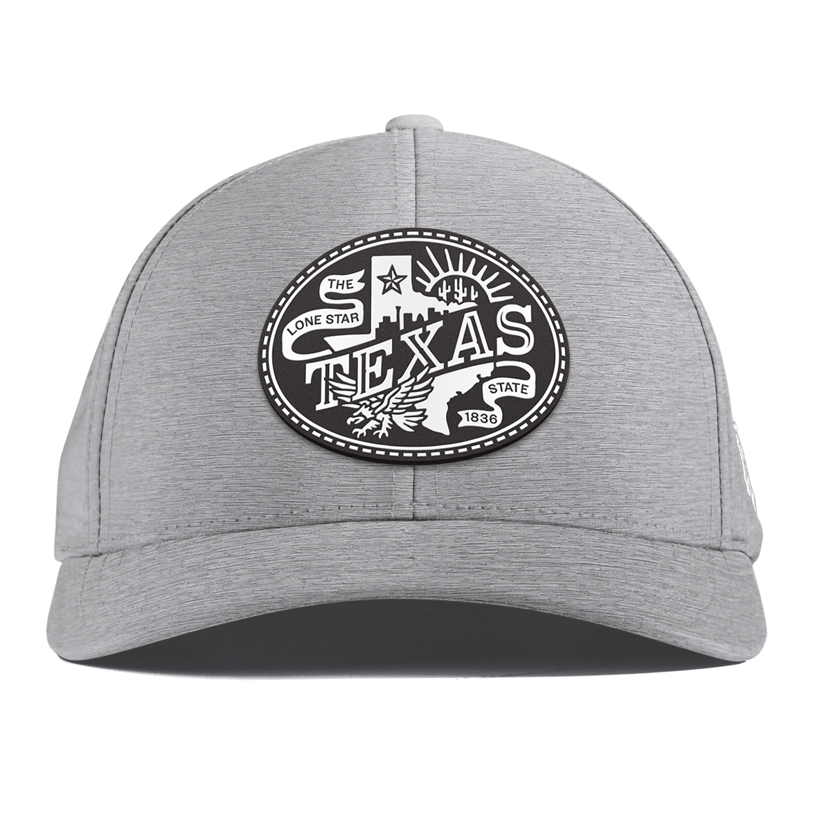 Texas Traveler Curved Performance Heather Gray