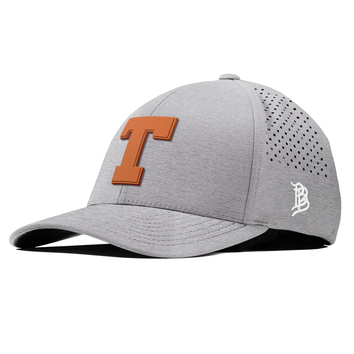 University of Texas "Texas Team Logo" Curved Performance Heather Gray