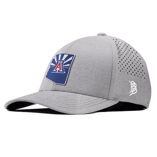 University of Arizona "The Tucson" Curved Performance Heather Gray