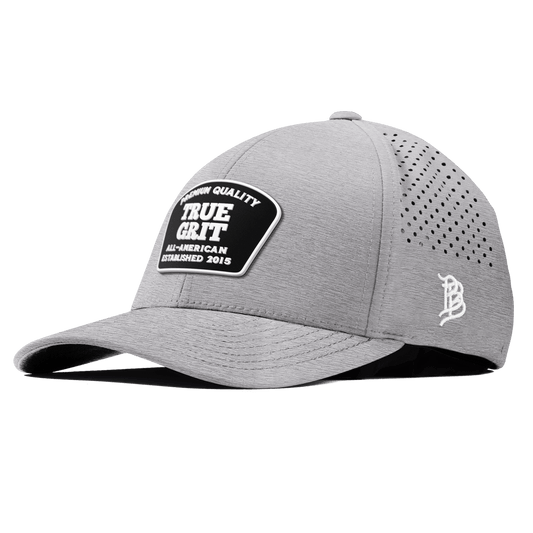 True Grit Curved Performance Heather Gray