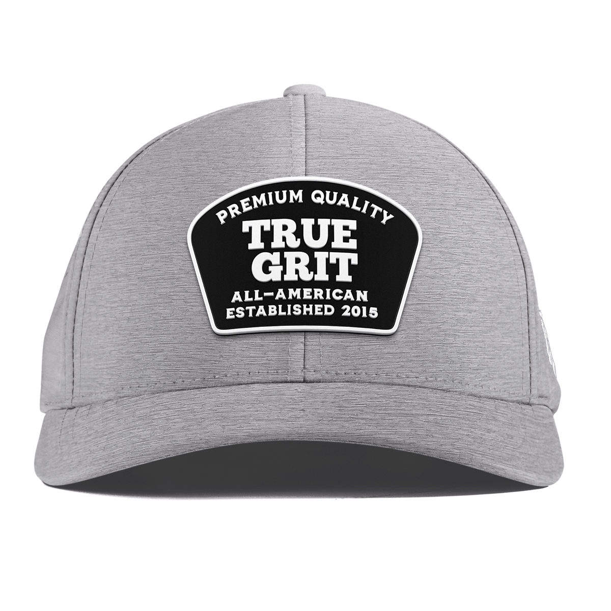 True Grit Curved Performance Heather Gray