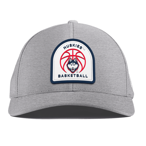 University of Connecticut "UConn Basketball" Curved Performance Heather Gray