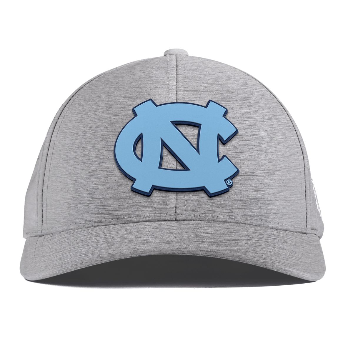 University of North Carolina "UNC Team Logo Carolina Blue" Curved Performance Heather Gray