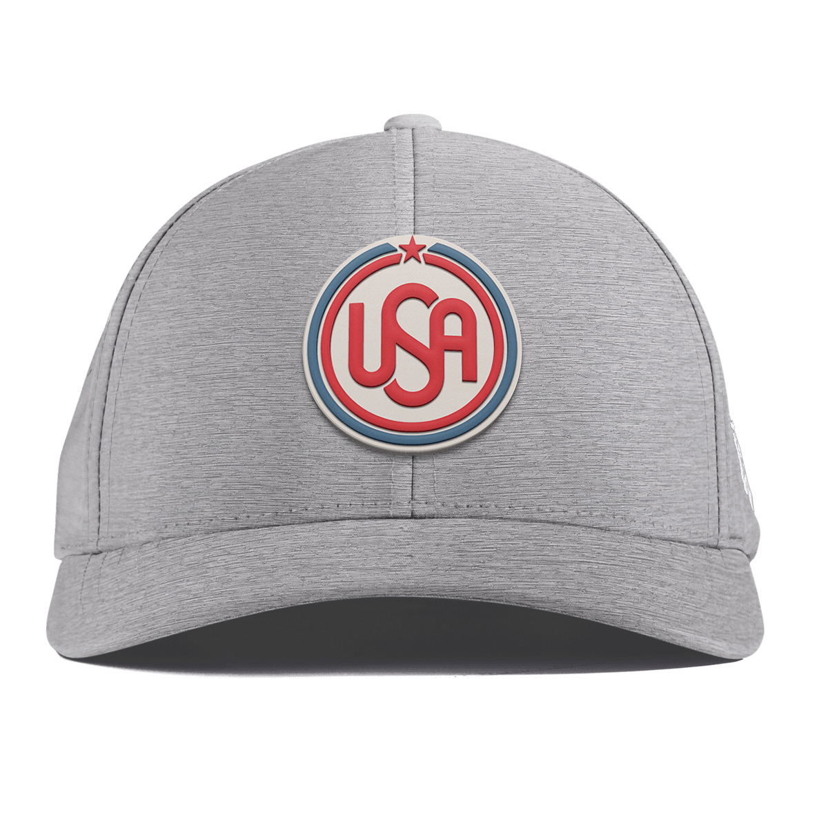 USA Icon Curved Performance Heather Gray