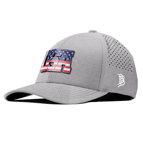 USA Tradition Curved Performance Heather Gray 