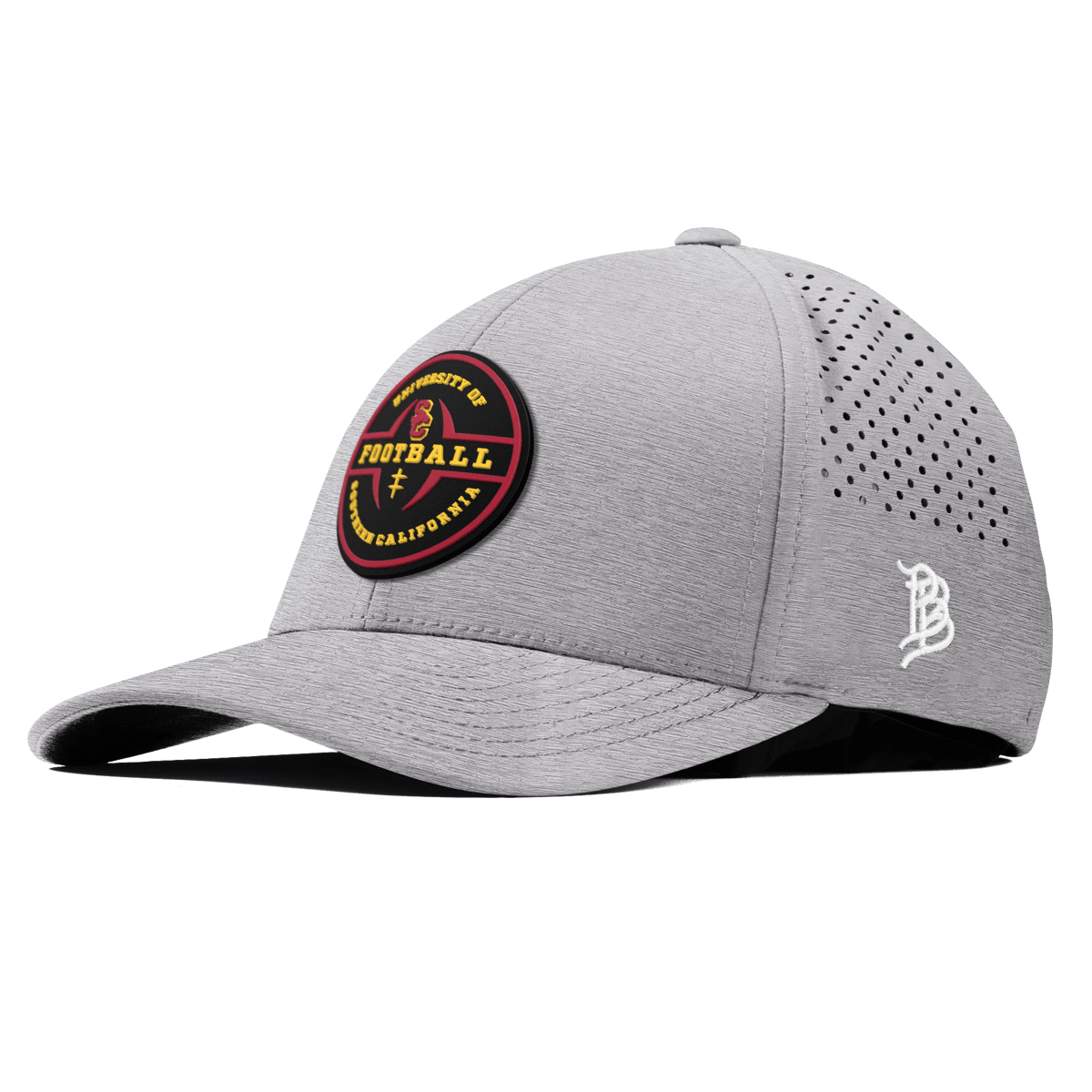 University of Southern California "USC Football Legacy" Curved Performance Heather Gray