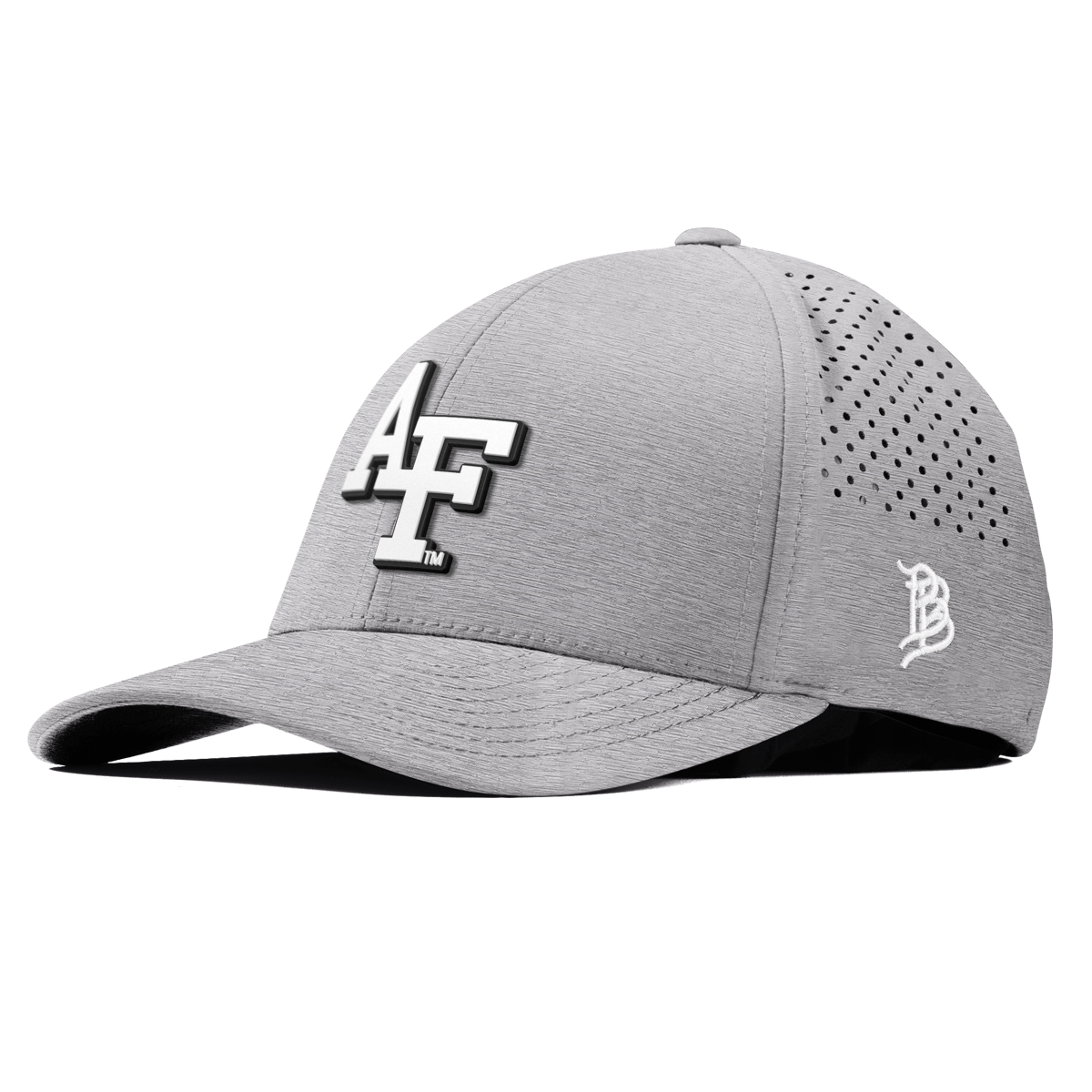 Air Force Academy "Vintage Air Force Team Logo" Curved Performance Heather Gray