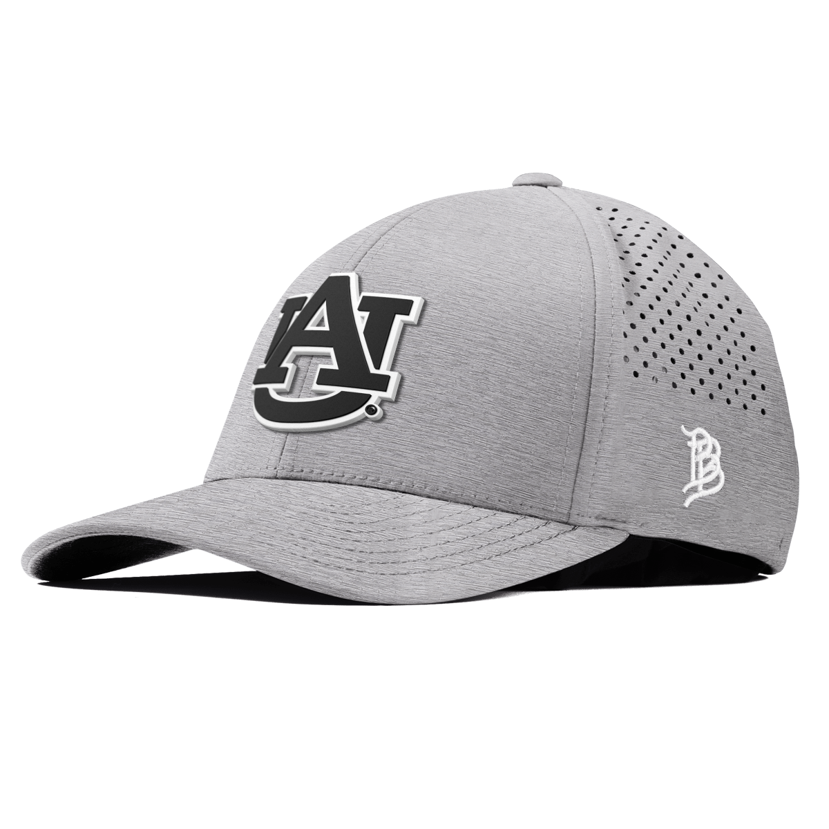 Auburn University "Vintage Auburn Team Logo" Curved Performance Heather Gray