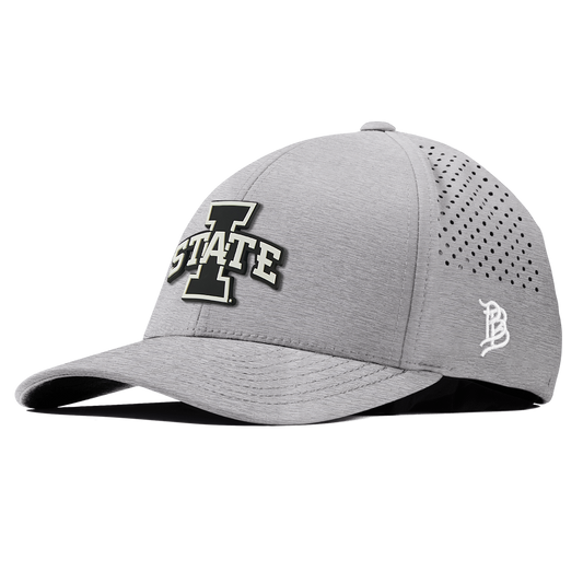 Iowa State University "Vintage Iowa State" Curved Performance Heather Gray