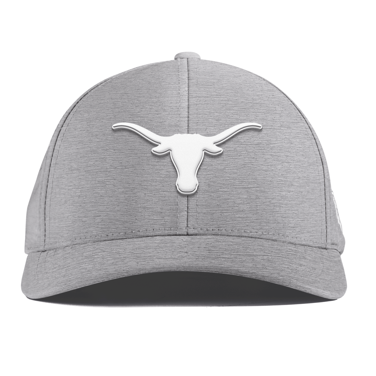 University of Texas "Vintage Texas Longhorn" Curved Performance Heather Gray