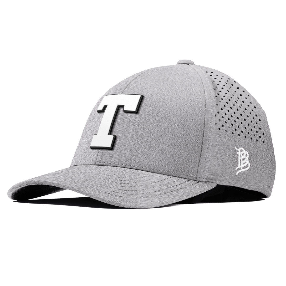 University of Texas "Vintage Texas Team Logo" Curved Performance Heather Gray