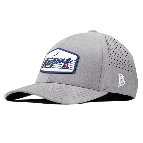 University of Arizona "Wildcats Football" Curved Performance Heather Gray