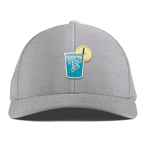 Water Hazard Curved Performance Heather Gray