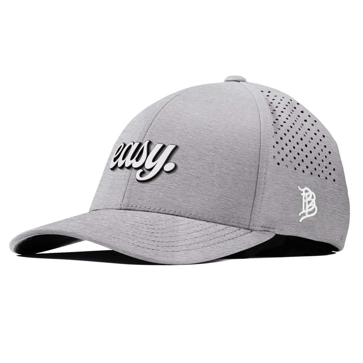 Easy Script Curved Performance Heather Gray