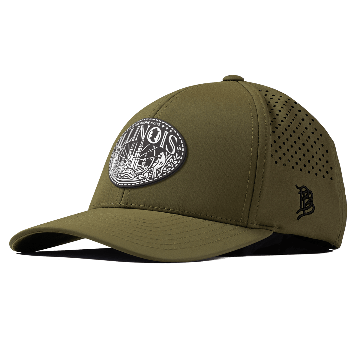 Illinois Traveler Curved Performance Loden