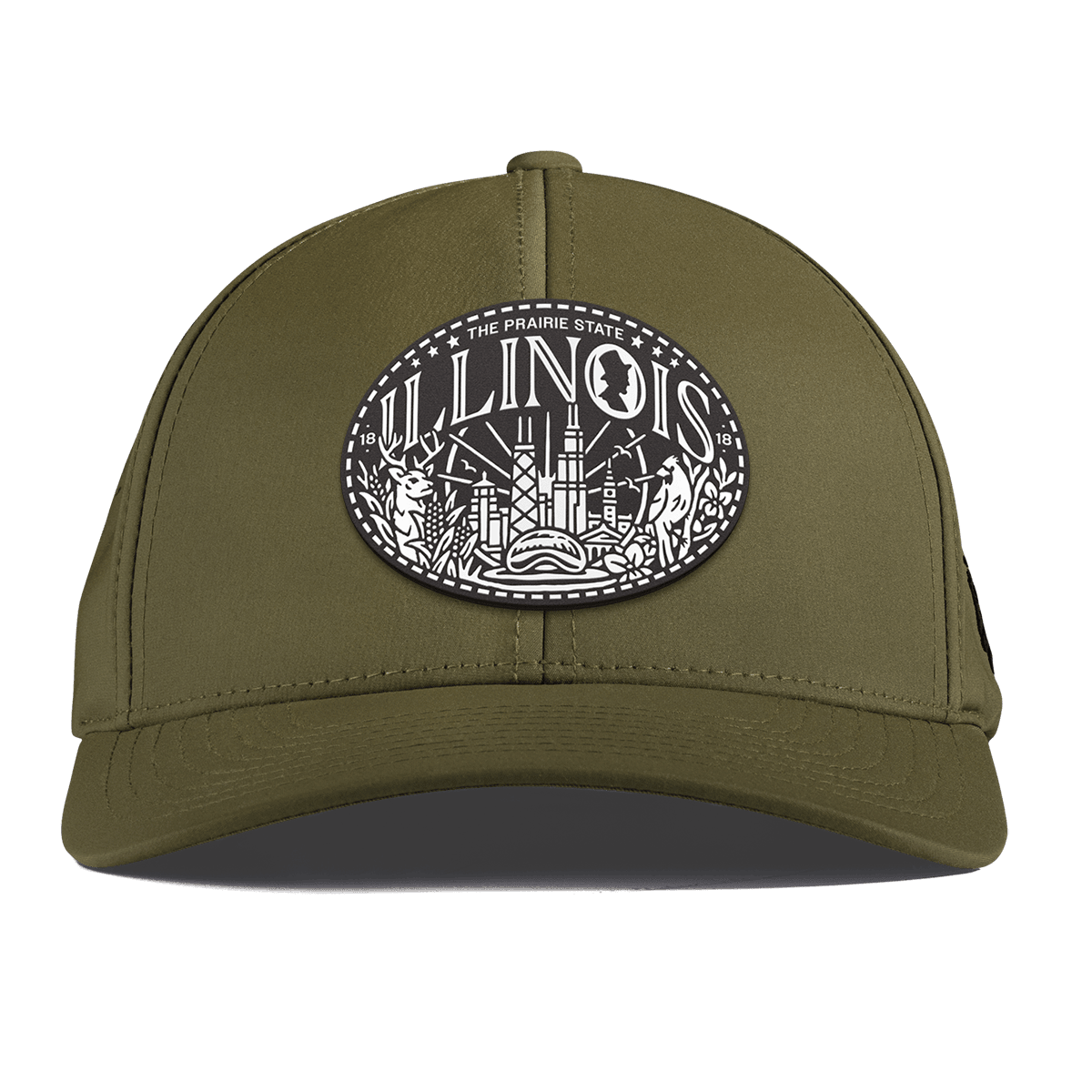 Illinois Traveler Curved Performance Loden